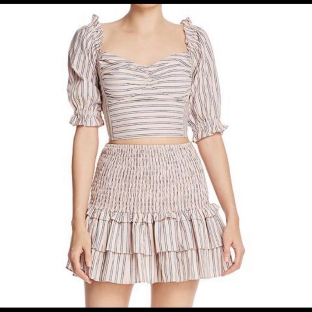 Saylor two piece skirt set